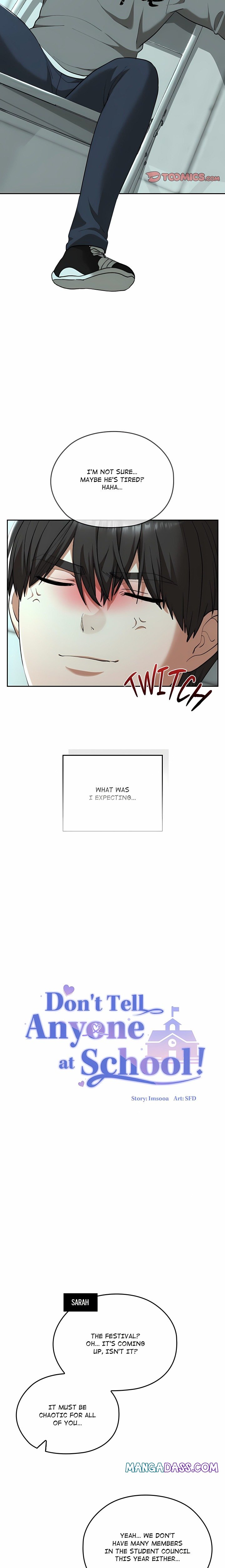 Don’t Tell Anyone at School! (Uncensored) - Chapter 33 Page 8