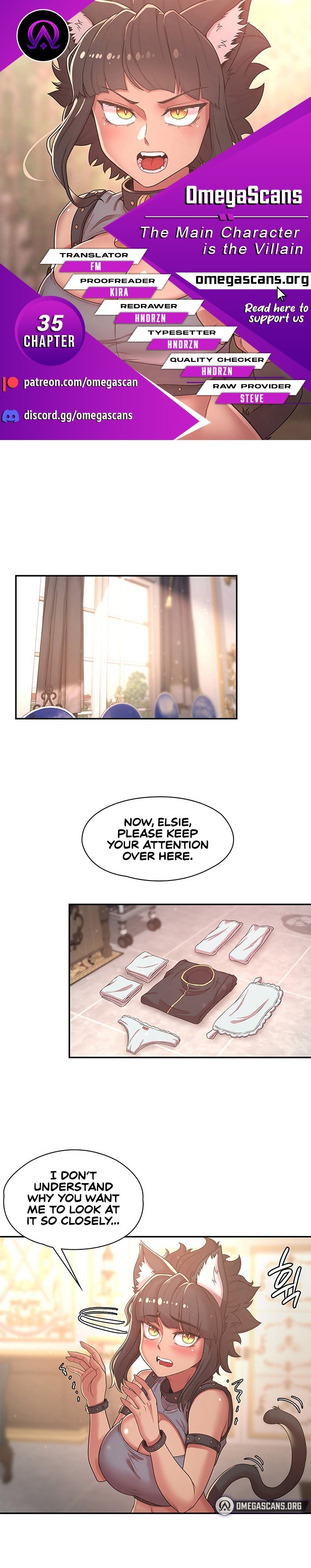 The Main Character is the Villain - Chapter 35 Page 1