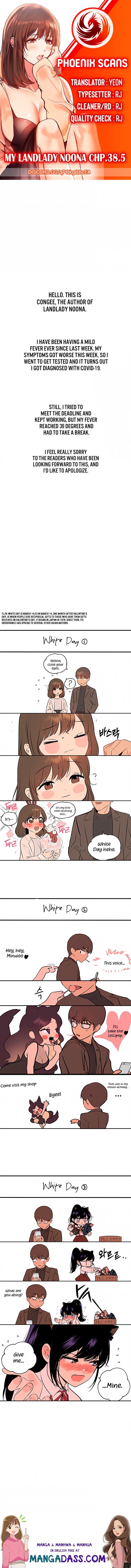 My Landlady Noona - Chapter 38.5 Page 1