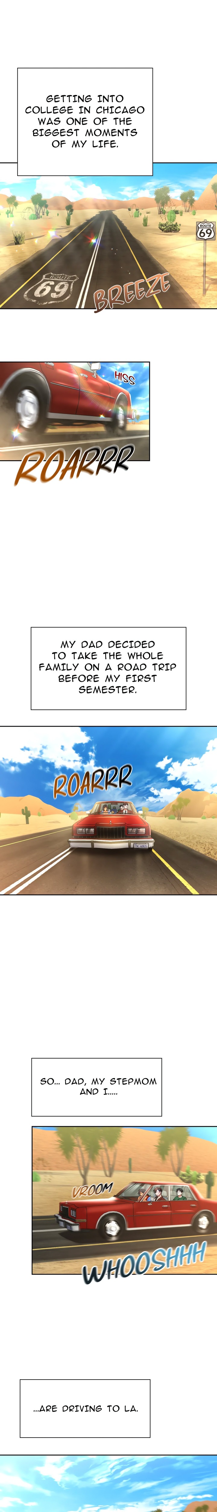 Backseat Trip with my Stepmother (Uncensored) - Chapter 1 Page 1