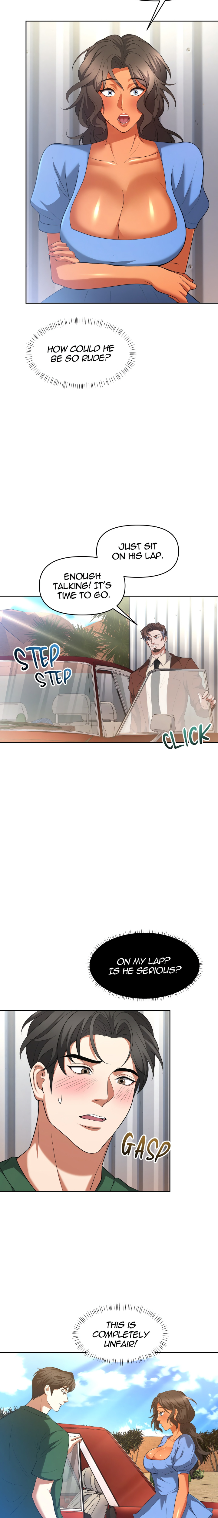 Backseat Trip with my Stepmother - Chapter 2 Page 12