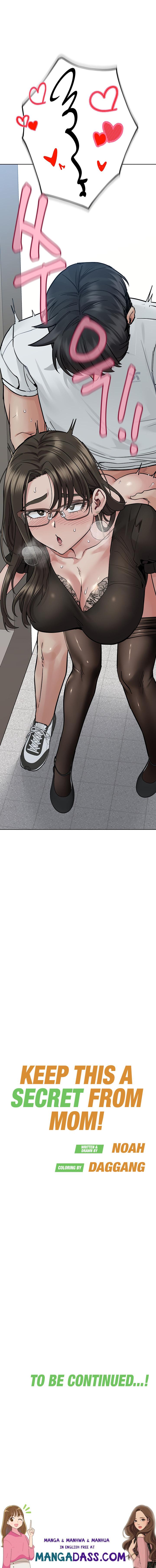 Keep it a secret from your mother! - Chapter 84 Page 34