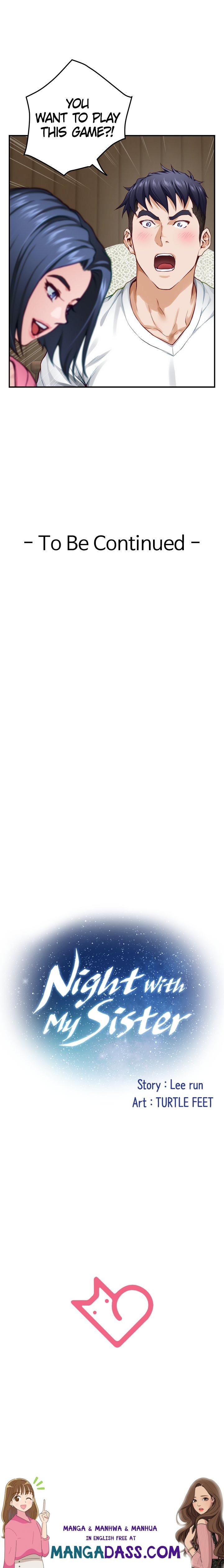 Night With My Sister - Chapter 21 Page 34